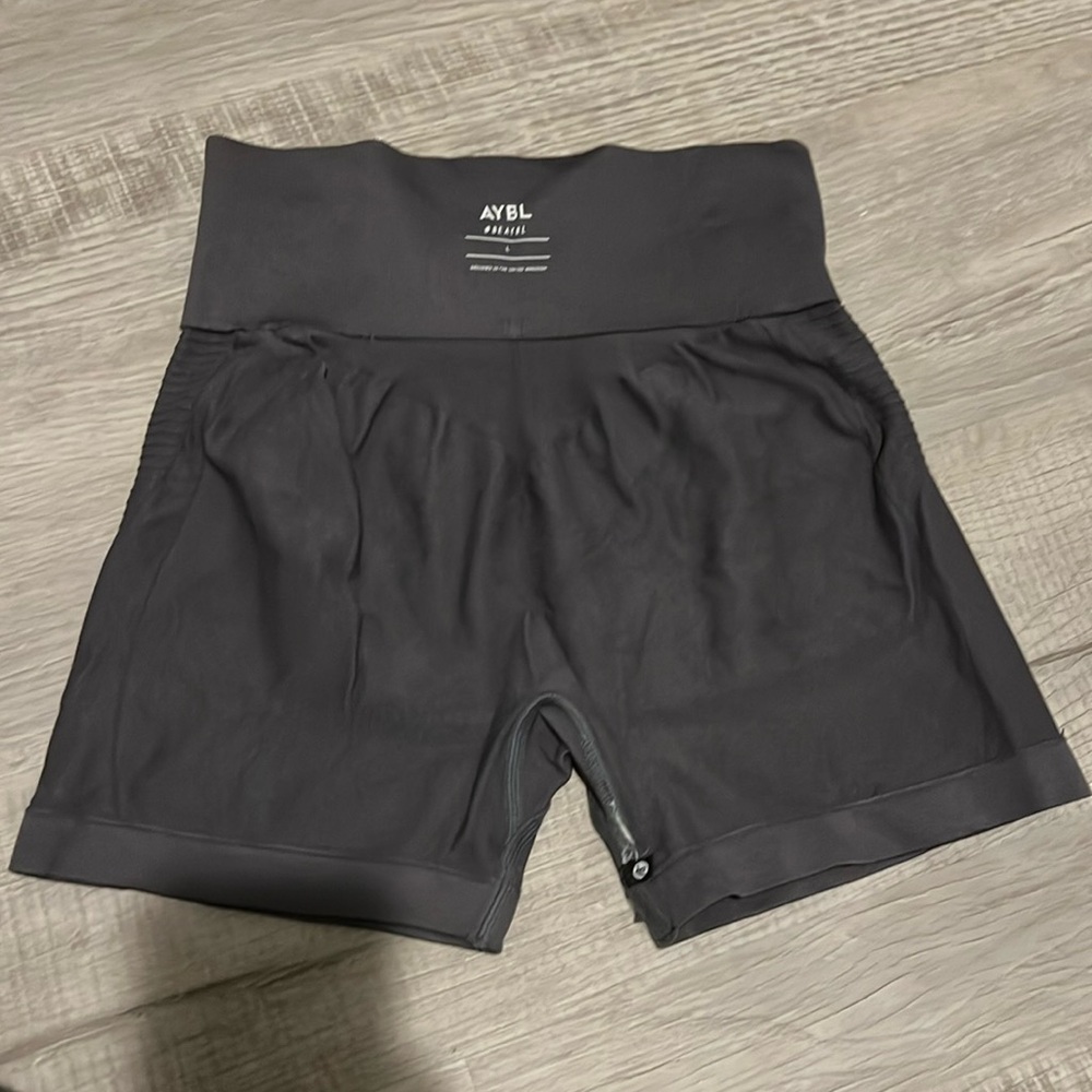 AYBL large grey bike shorts
